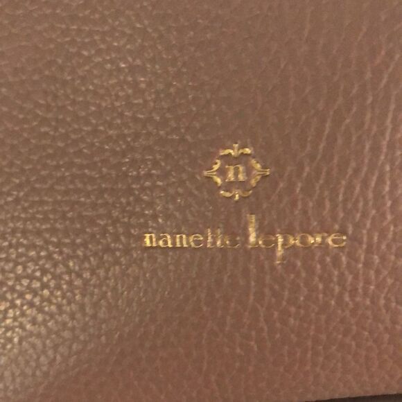 Nanette Lepore Mauve medium tote bag. - Picture 2 of 13